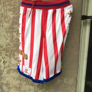Harlem Globetrotter basketball shorts Sz Small